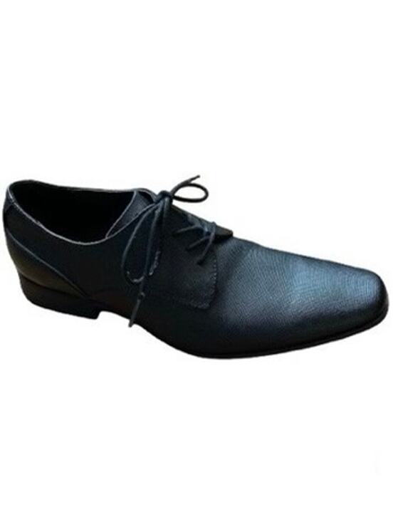 Calvin Klein Other - GUC Calvin Klein Men's Brodie Weave Emboss Black Oxford Shoe. Size 11.5 M.